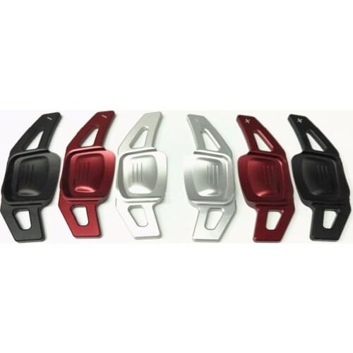 Aluminum Steering Wheel Shift Paddle Extension For Voklswagen VW Golf 7 GTI Wagon Tiguan Alltrack Auto Car Accessories Stickers