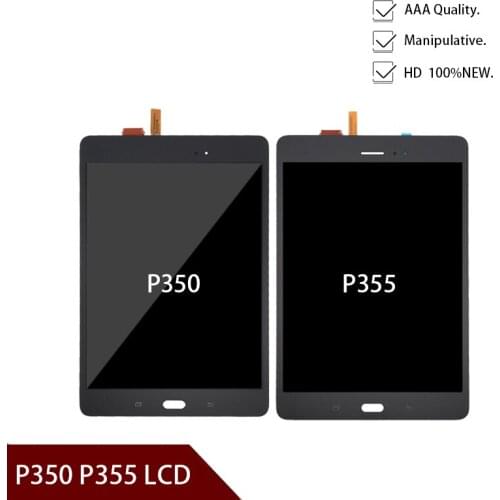 Free Shipping TOUCH SCREEN DIGITIZER WITH LCD DISPLAY FULL ASSEMBLY REPLACEMENT FOR SAMSUNG GALAXY TAB A 8.0 P350 P355