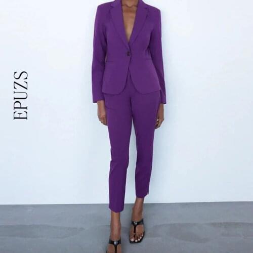 Женские пиджаки и костюмы EPUZS China At AliExpress