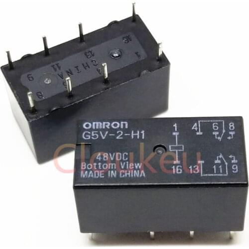 G5V-2-H1-48VDC 1A Relay DIP8