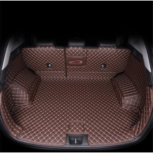 For Hyundai Tucson 2016 2017 2018 2019 2020 leather car trunk mat suv cargo liner accessories interior boot