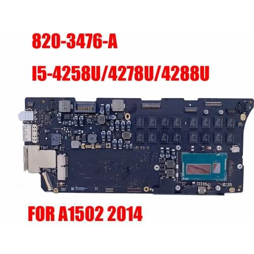 2014 A1502 Logic Board for Apple A1502 motherboard 2014 Macbook Pro13" inch I5 cpu SR18A/SR1ZV/SR189 Main Board 100% Good Work