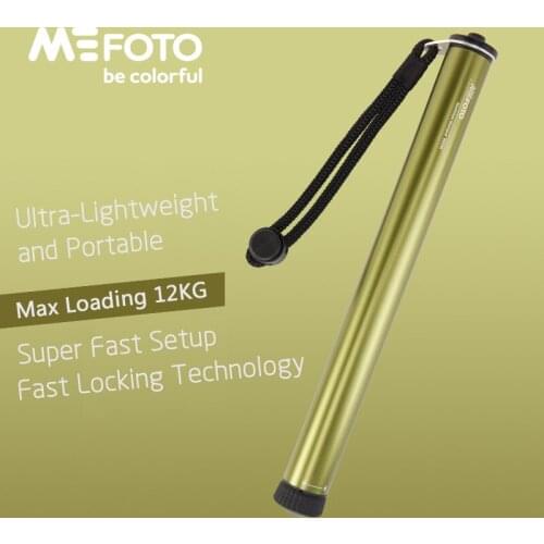 MeFOTO WA46 Selfie Stick Monopod Mini Portable Camera Stands 6 Section Max Loading 12kg Free Shipping