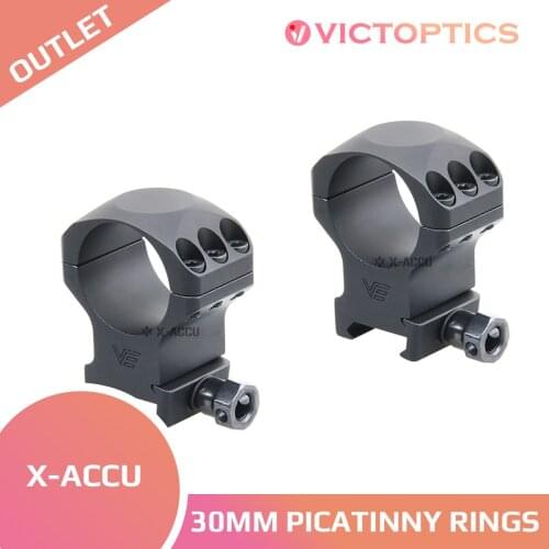 Vector Optics 30mm X-Accu 1"/1.25''/1.4'' Height Profile Picatinny Scope Rings Perfect Alignment For Riflescope AR 15 Sight