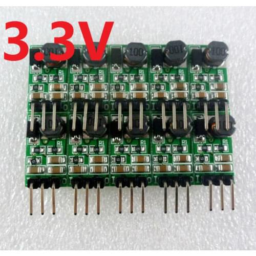 10pcs DC DC Step-Down Buck Converter 5-40V to 3.3V Voltage Regulator Module for Arduino Pro mini breadboard