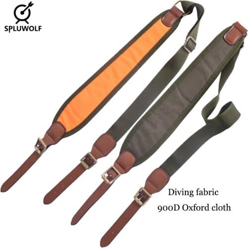 Adjustable Tactical Rifle Gun Sling Rope Diving Fabric Strap Safety Belt