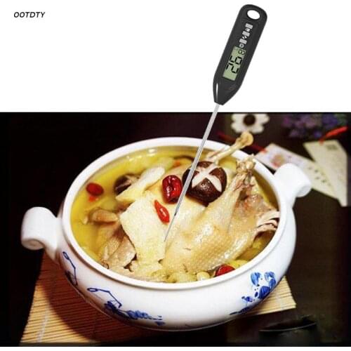 Waterproof Instant Read Food Thermometer for Meat Deep Frying Baking Outdoor