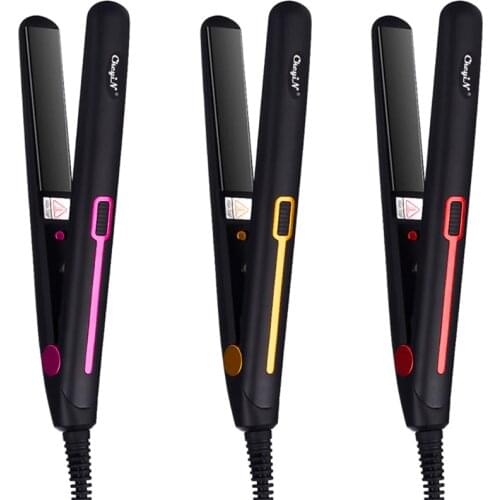 110~240V Hair Straightener Constant Temperature Curlers Ceramic Straightening Curling Curly Hair Styling Tools Wet&Dry Dual Use