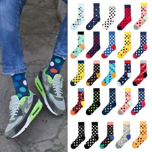 Socks for women and men cotton funny crew socks cartoon animal fruit warm socks christmas gift middle socks
