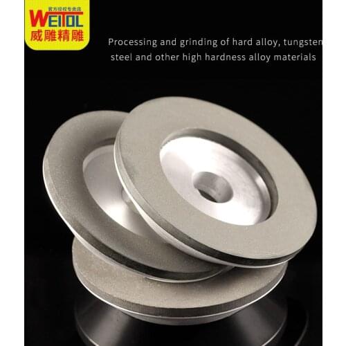 WeiTol 1pcs High precision abrasion resistant resin grinding wheel,Special grinding wheel for blade sharpening machine