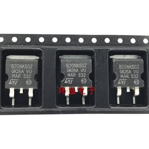 10pcs B20NK50Z STB20NK50Z TO-263 20N50