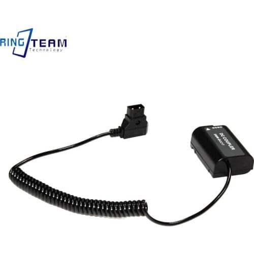 D-TAP Adapter Spring Cable to DMW-BLK22 Dummy Battery DMW-DCC17 DC Coupler for Panasonic DC-S5 DC-S5K Lumix S5