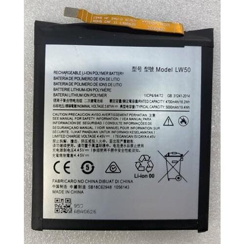 HUSHITONG New Battery 5000mAh LW50 Battery for Motorola Moto Edge Plus LW50 Mobile Phone Batteries