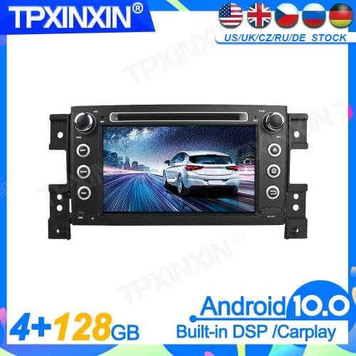 Android10.0 For Suzuki Grand Vitara 2005-2013 Head Unit Car Multimedia Player Auto Radio Tape Recorder GPS Navigation DSP IPS