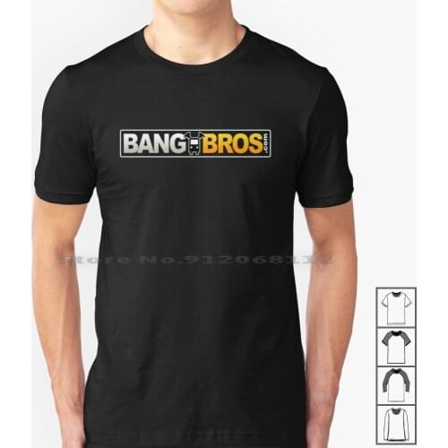 Bangbros T Shirt 100% Cotton Bangbross Funny Xvideos Xhamster Adult Alexis Texas Asa Akira Faketaxi Girls Meme Mia Khalifa
