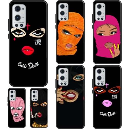 Masked Goon Thug Life Teared Girl Case For OPPO Realme 8 Pro C3 C21 GT Neo 6 7 Q3 Pro Cover For OnePlus 9 Pro 8 Nord 7T 8T