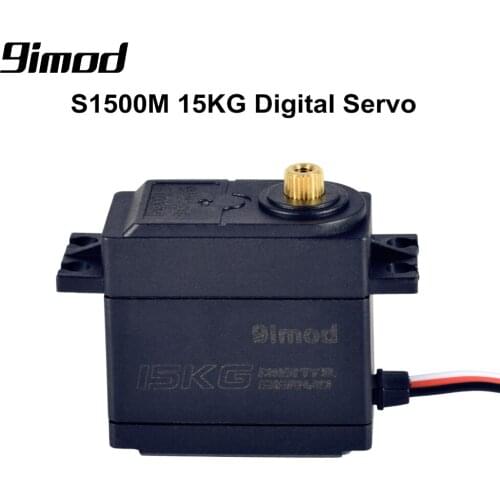Hot Sale 9imod S1500M Metal Gear 23KG Digital Servo for RC Airplane Robot 1/10 1/8 RC Car Aircraft RC Boat Smart Robot RC Model