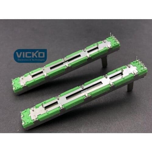 For Balinda Yamaha Mixer Push Pull Straight Slide Potentiometer Dual Channel Double 75MM 7.5CM A10K B10K A20K B20K D10K