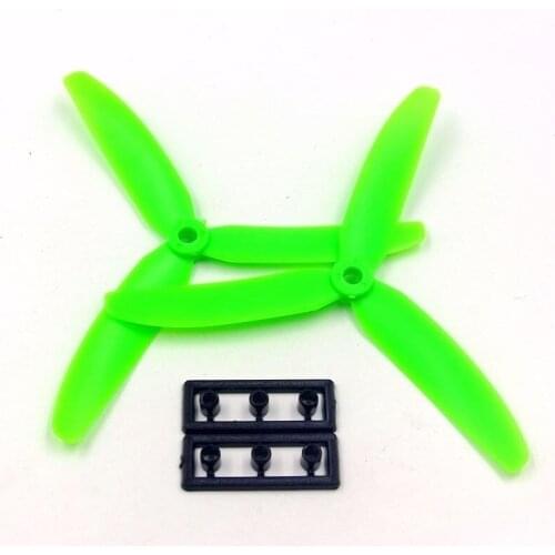 FATJAY 1pair 5030 CW CCW 3-blade propeller 5*3 props for RC quadcopter FPV drones for 5mm 3mm 3.17mm 4mm diameter shafts