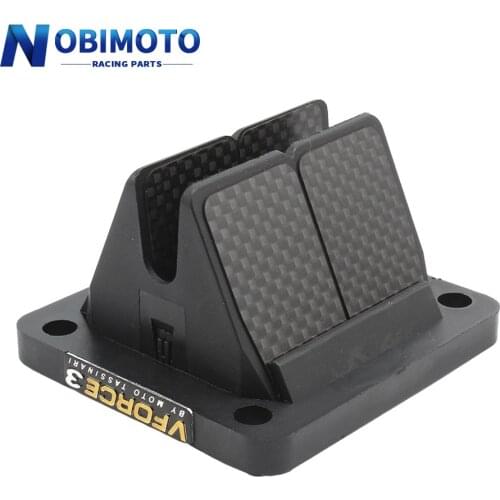 Motorcycle Intake Reed Valve Carbon Fiber Intake Reed Valve For Yamaha YZ125 1992 1999 1989 1991 Free Shipping