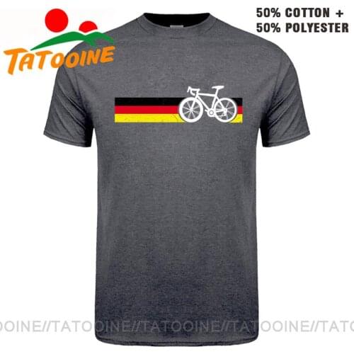 Tatooine German Flag Stripes Design MTB Bike T shirt men Mountain Bicycle T-shirt BMX Cycling Cyclist Tee shirt Hombre camisetas