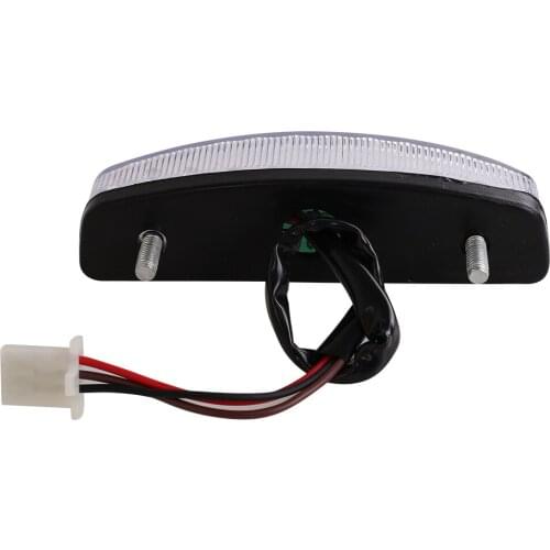 New LED Rear Lights Motorcycle Lighting Moto Tail Brake Light Indicator Lamp For ATV Quad Kart Universal Cafe Racer Red Lamp