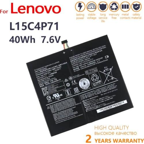 Genuine Original quality battery for L15C4P71 L15L4P71 5B10J40259 5B10J40264 for MIIX 700 7.6V 40Wh