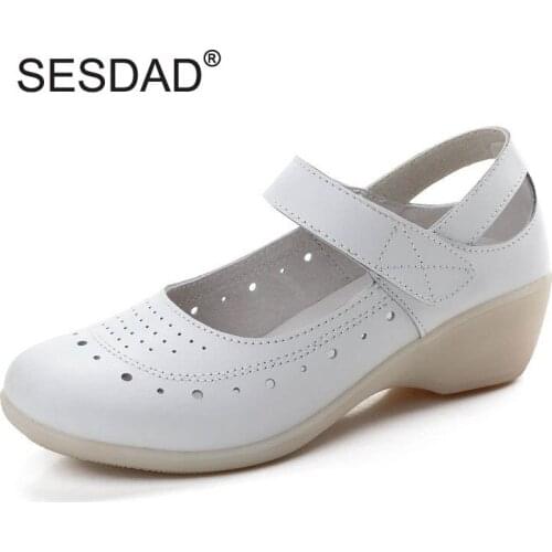 Женские туфли с ремешком SESDAD China At AliExpress