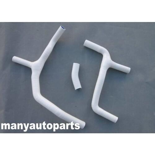Silicone radiator coolant hose Y kit for Honda CRF450R CRF 450 R 2009-2012 10 11 12 white