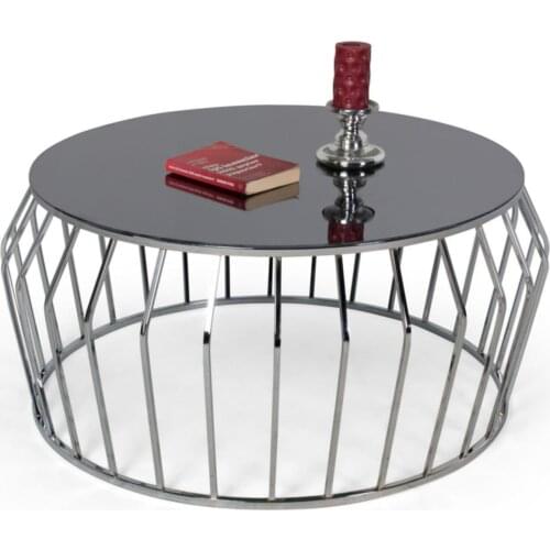 Modern Paris Medium Coffee table Chrome coffe table