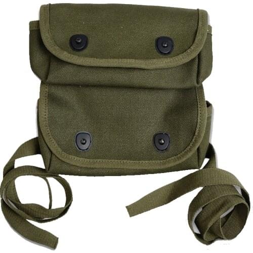 USMC 2-cell Outdoor Pouch Tactical Pouch Military Magzine Pouch Belt Camping Accessories Retro WW2 US Men Pouch Bag