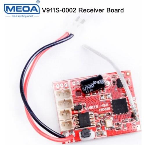 Wltoys RC Helicopter Spare Parts V911s-0002 Receiver Board 4CH Helicopter Circuit board for V911S RC Helicopter Accessories Kits