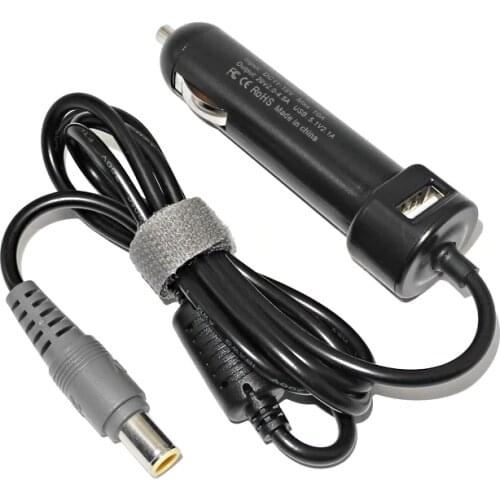 20V 3.25A 4.5A Laptop Car Charger For Lenovo Thinkpad X60 X61 Z60 Z61 X200 X300 T60 T61 T400 T420 T420S T520 X220 SL400
