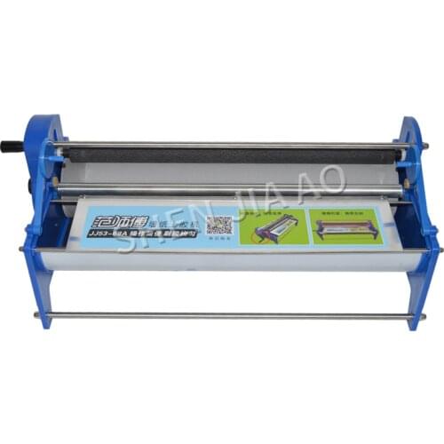 1PC 53cm Manual Type Wallpaper With Glue Machine 8L Wallpaper Gluing Machine Wall Paper Glue Sizing Machine With Meter