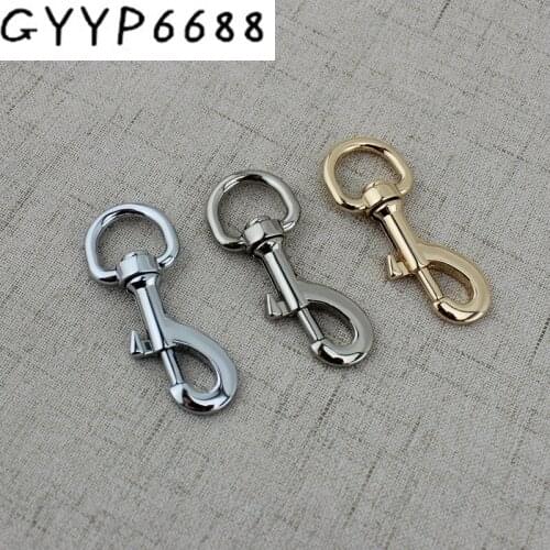 10pcs 50pcs 15mm 5colors Cheap price die-casting hook trigger snap hook swivel clasp lobster claws swivel hooks