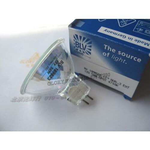 BLV 189823 12V 50W Germany halogen lamp,GU5.3 Spot 4700K Whitestar EXT,printing inspection machine display,USHIO 12V50W bulb
