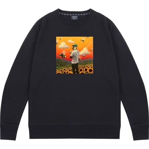 Flower boy Tyler The Creator Golf Wang OFWGKTA Sweatshirts Hoodies men women Skate Harajuku unisex Combed Cotton