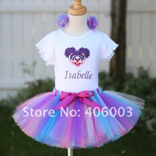 Fantasia infantil halloween fluffy girls handmade tutu tulle skirt for childrens skirt