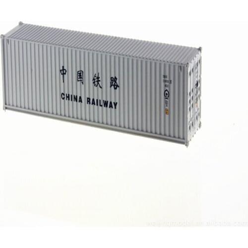 HO scale Model Train Accessories 40 feet container 1: 87 train model parts architectural model kits building