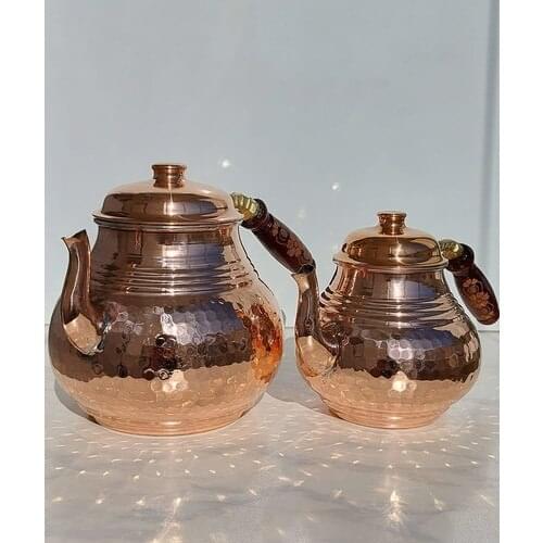 Alveza Family Size Copper Teapot