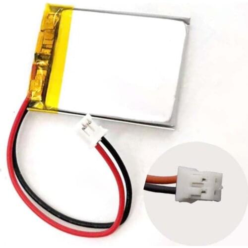 MSDS Verified 3.7V 1000mAh 503450 replace for 523450 Lithium Polymer ion Battery 2.0mm JST