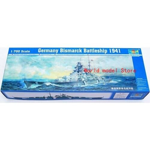 Trumpeter 05711 1/700 German Battleship Bismarck 1941