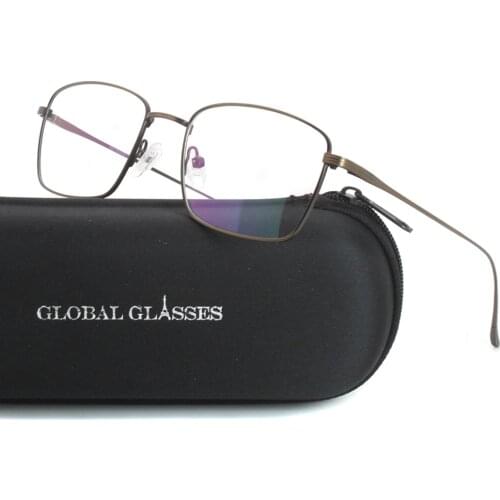 Rectangular Optical Glasses Men Myopia Retro Eyeglasses Frame New Arrival Women Non-prescription Eyewear MSG7209