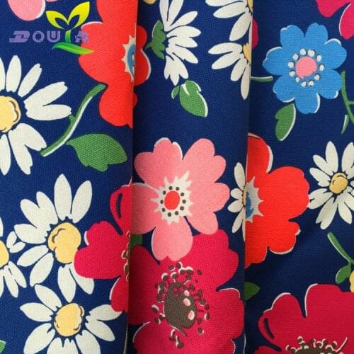 1 yards / wild chrysanthemum 12 graffiti canvas fabric DYI cotton print cloth shoes cloth curtain sofa pillow bag