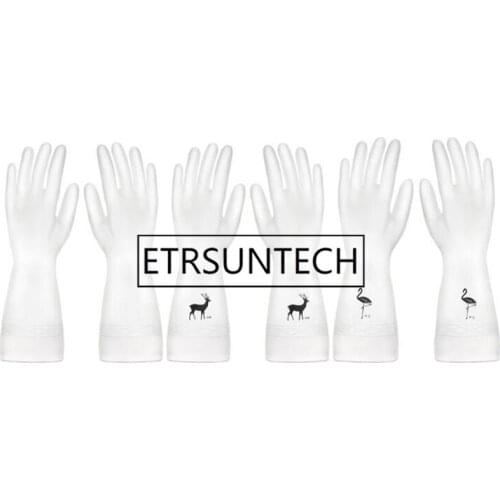 100pairs Kitchen Dish Washing Gloves Household Dishwashing Gloves PVC Gloves For Washing Clothes Cleaning Gloves For Dishes