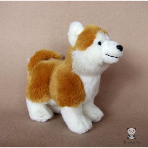 Real life dog Dolls Plush Toy Soft Pillow stuffed animals kids toys cute Shiba Inu model good quality