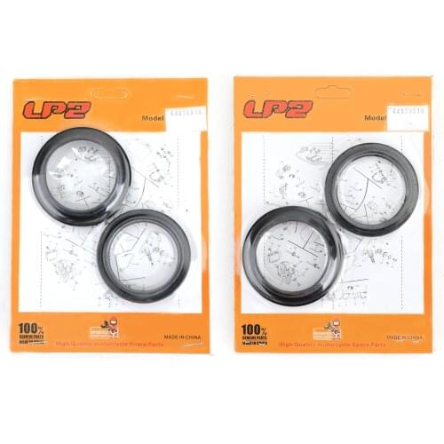 Areyourshop for Kawasaki ZX 600 636 900 Ninja ZX6R ZX9R ZZR600 1998-2008 2000 Front Fork Oil Seal Dust Cap Repair Rebuild Kit