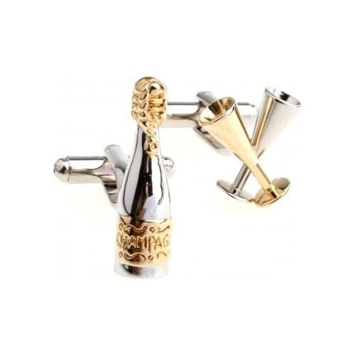 Bottle Glass Cufflink 15 Pairs Wholesale Free Shipping