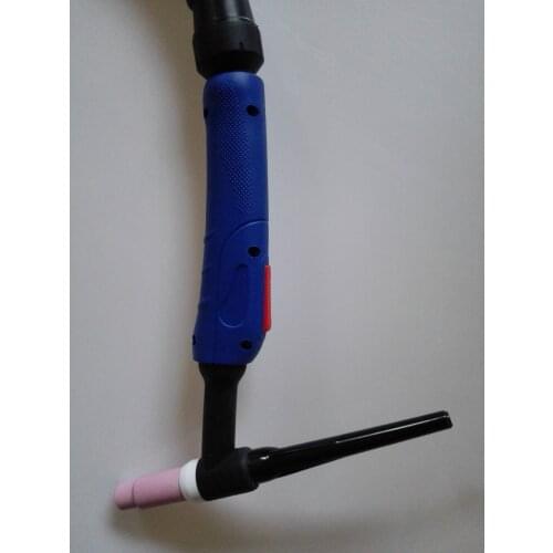 WP17F TIG Welding Torch Head And Welding Handle Blue Color Euro Type