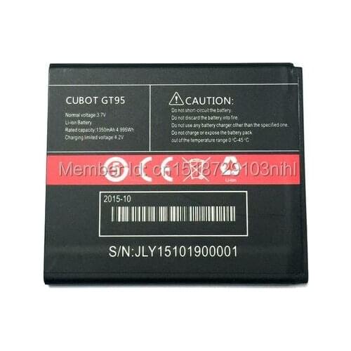 1350mAh Battery Replacement For CUBOT GT95 Batterij Bateria + Tracking Code